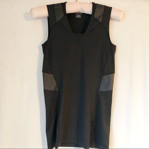 Reebok PlayDry Black Workout Tank, Extra extra small